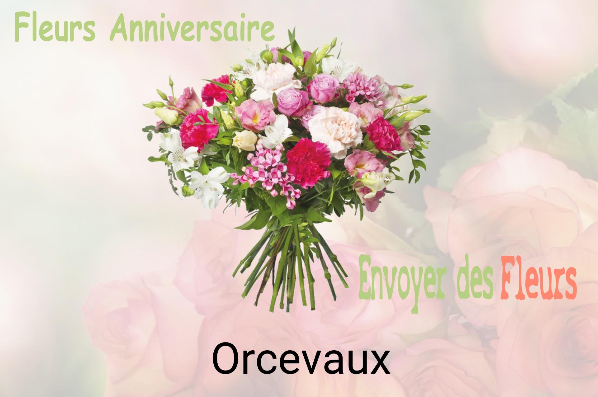 Bouquet de fleurs d’anniversaire livré à Orcevaux