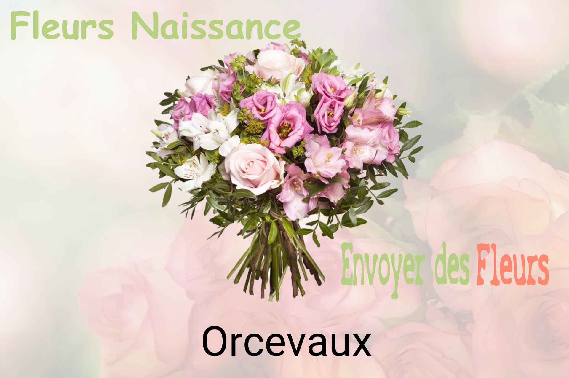 Bouquet de fleurs de naissance livré à Orcevaux